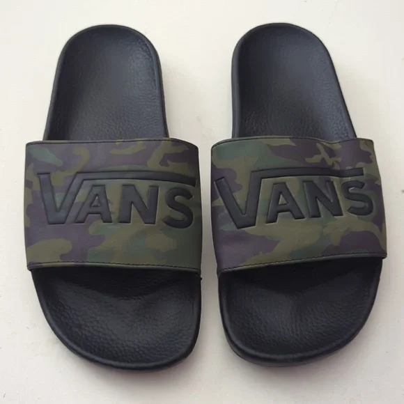 NEW Men's Vans Camo Slides Size 10 NWT - Picture 9 of 9